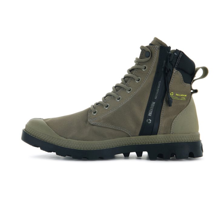 Palladium Pampa SC Recycle WP+N Laarzen Heren Olijfgroen | NL 79VSNHL